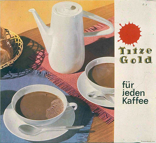 Titze-Kaffee-Werbung 1964