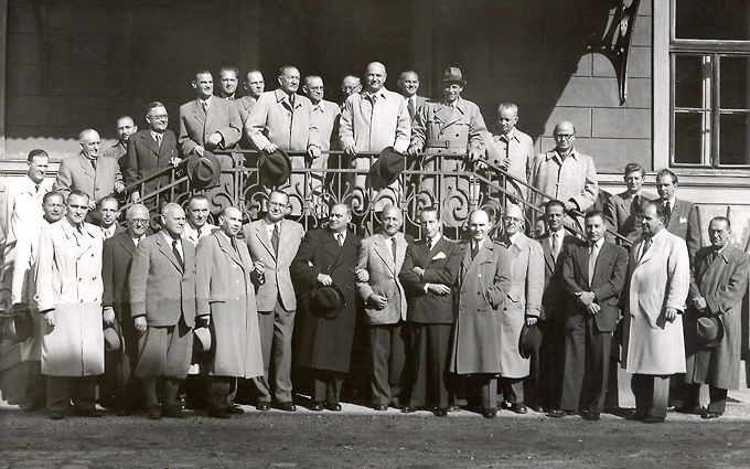 Die Linzer Unternehmensführung 1954