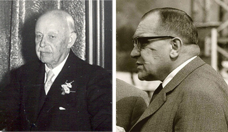 Walter Frank und Gustav Heinrich Franck